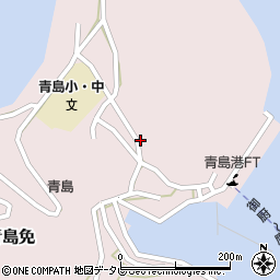 長崎県松浦市星鹿町青島免483-1周辺の地図