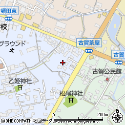 福岡県朝倉市頓田19-1周辺の地図