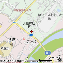 大分県杵築市本庄上本庄1452周辺の地図