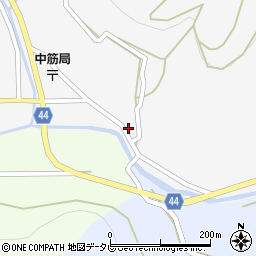 愛媛県西予市野村町高瀬709周辺の地図