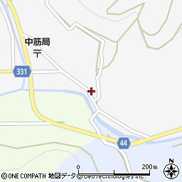 愛媛県西予市野村町高瀬709周辺の地図