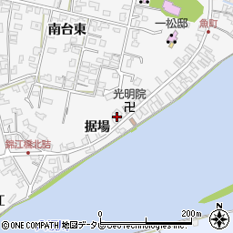 大分県杵築市南杵築76周辺の地図