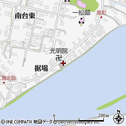 大分県杵築市南杵築71周辺の地図