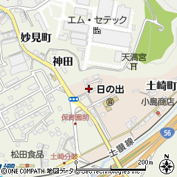 高知県須崎市土崎町1-12周辺の地図