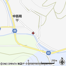 愛媛県西予市野村町高瀬712周辺の地図