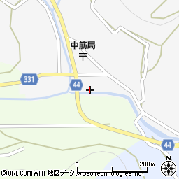 愛媛県西予市野村町高瀬761周辺の地図