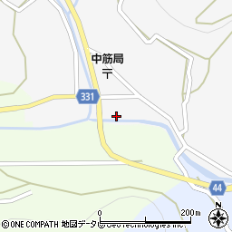 愛媛県西予市野村町高瀬761周辺の地図