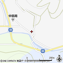 愛媛県西予市野村町高瀬707周辺の地図