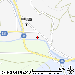 愛媛県西予市野村町高瀬727周辺の地図