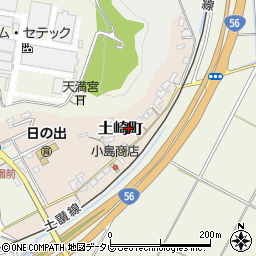 高知県須崎市土崎町7周辺の地図