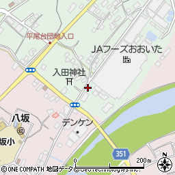 大分県杵築市本庄上本庄1455周辺の地図