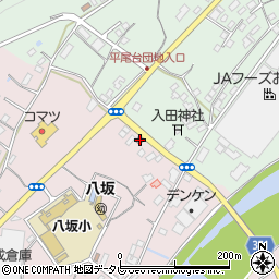 八坂郵便局 ＡＴＭ周辺の地図