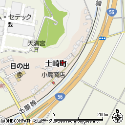 高知県須崎市土崎町7-7周辺の地図