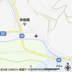 愛媛県西予市野村町高瀬728周辺の地図