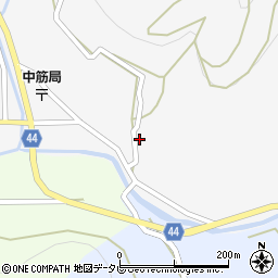愛媛県西予市野村町高瀬675周辺の地図