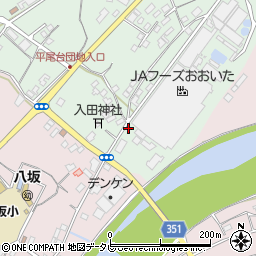 大分県杵築市本庄上本庄1456周辺の地図