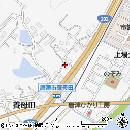 佐賀県唐津市養母田493周辺の地図