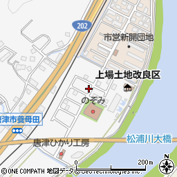 佐賀県唐津市養母田525-17周辺の地図