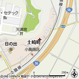 高知県須崎市土崎町7-4周辺の地図