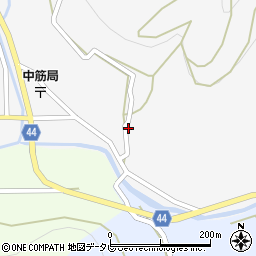 愛媛県西予市野村町高瀬673周辺の地図