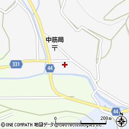 愛媛県西予市野村町高瀬749周辺の地図