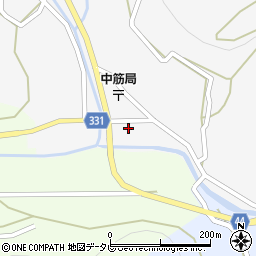 愛媛県西予市野村町高瀬758周辺の地図