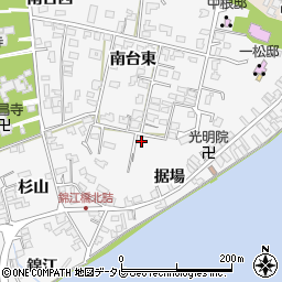 大分県杵築市南杵築171周辺の地図