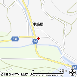 愛媛県西予市野村町高瀬767-3周辺の地図