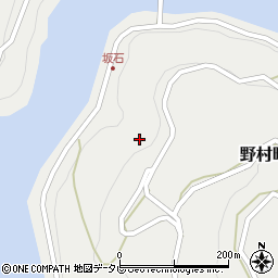愛媛県西予市野村町坂石95周辺の地図