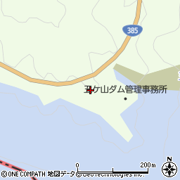 福岡県那珂川市五ケ山周辺の地図