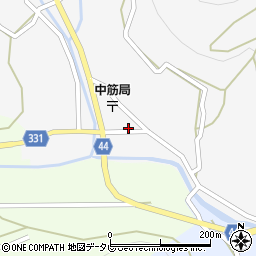 愛媛県西予市野村町高瀬756周辺の地図