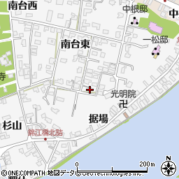 大分県杵築市南杵築208周辺の地図