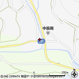 愛媛県西予市野村町高瀬4107周辺の地図