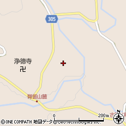 佐賀県神埼市脊振町服巻田中周辺の地図
