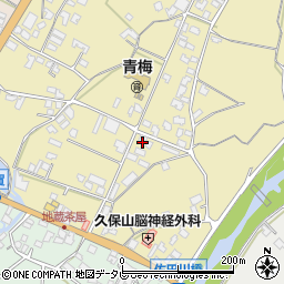 福岡県朝倉市柿原849-3周辺の地図