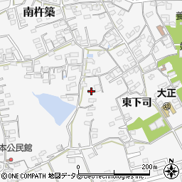 大分県杵築市南杵築1472-1周辺の地図