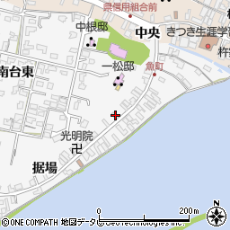 大分県杵築市南杵築50周辺の地図