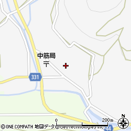 愛媛県西予市野村町高瀬803周辺の地図