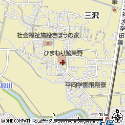 東野校区コミュニティセンター（ひまわり館東野）周辺の地図