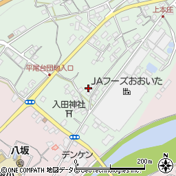 大分県杵築市本庄上本庄1435周辺の地図