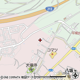 大分県杵築市八坂友清2897周辺の地図