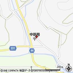 愛媛県西予市野村町高瀬785周辺の地図