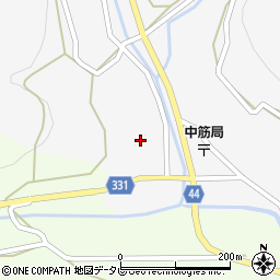 愛媛県西予市野村町高瀬4098周辺の地図