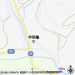 愛媛県西予市野村町高瀬790周辺の地図