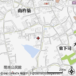 大分県杵築市南杵築1460-3周辺の地図