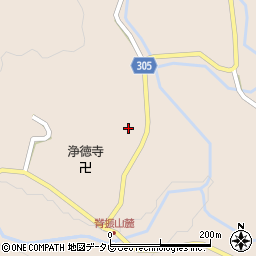 佐賀県神埼市脊振町服巻田中1007周辺の地図