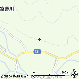 愛媛県西予市野村町富野川370周辺の地図