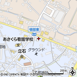 株式会社福岡九州クボタ　東甘木営業所周辺の地図