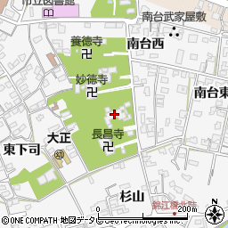 安住寺周辺の地図