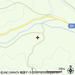 愛媛県西予市野村町富野川2500周辺の地図